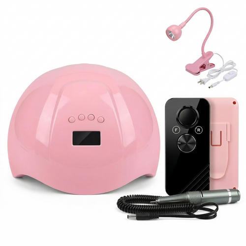 Kit Pro: Lámpara 54W + Drill 45k RPM + Lámpara Press On GRATIS